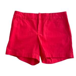 Tommy Hilfiger Pink Cotton Chino Shorts Size 2